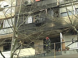 "Las llamas eran muy altas"