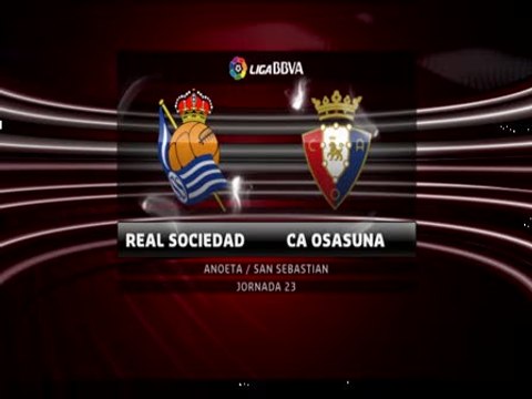 REAL SOCIEDAD 1 - OSASUNA 0