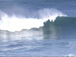 El litoral gallego, en alerta naranja