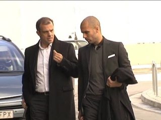 Guardiola ingresado por lumbalgia aguda