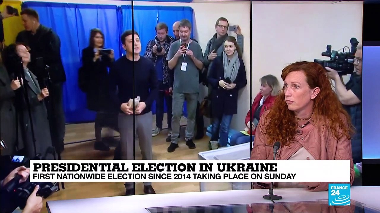 Presidential election in Ukraine : Zelenskiy's discourse is "very seductive for electors"