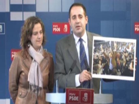 Alarte critica a Rajoy por ratificar a Camps