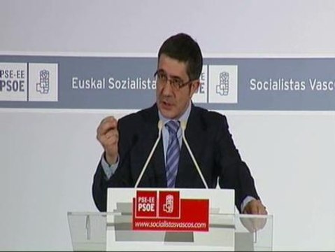 Patxi López: Si la justicia decide que Sortu es legal será una muy buena noticia