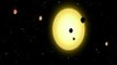 Un nuevo sistema solar a dos mil años luz de la Tierra