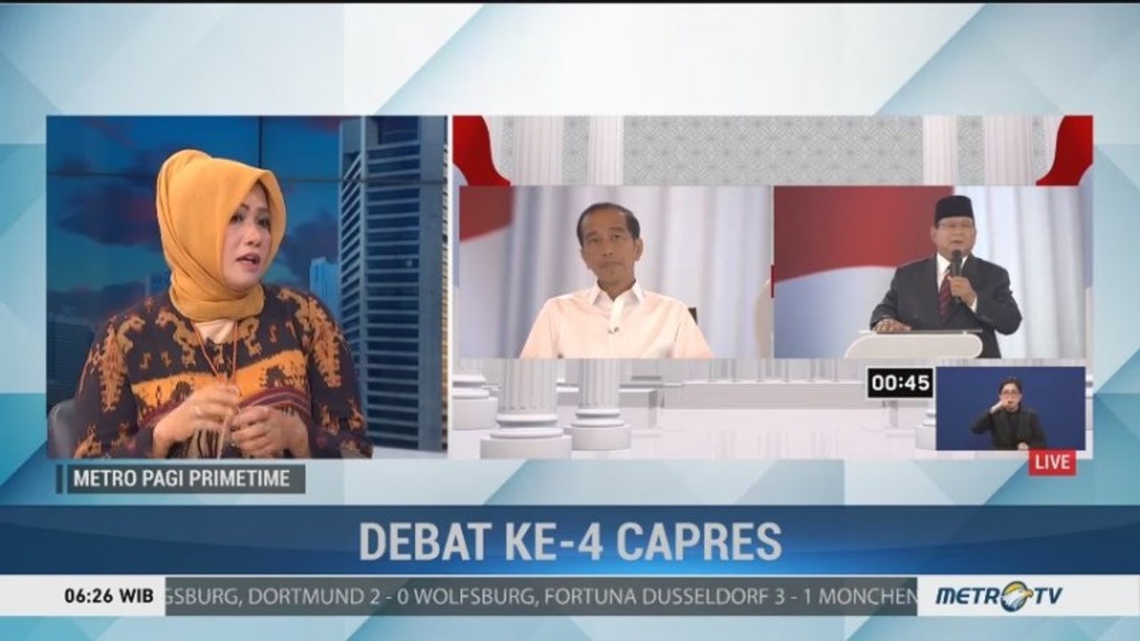 Imbas Debat Keempat pada Elektabilitas Capres