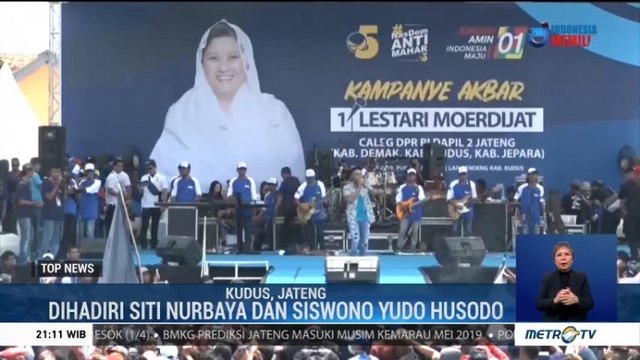 Kampanye Akbar Partai NasDem di Jateng Berlangsung Meriah