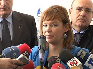 Leire Pajín condena la violencia de género