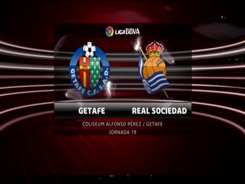 GETAFE 0 - REAL SOCIEDAD 4