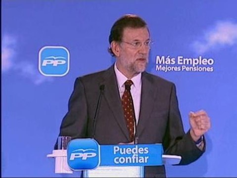 Rajoy: No bastan las buenas intenciones
