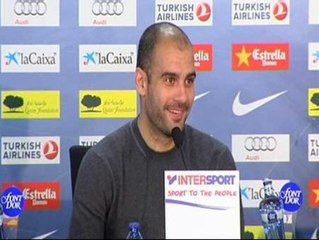 Guardiola: "Por mí renovaría de medio año en medio año"