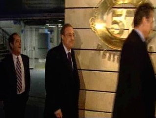Las directivas del Madrid y del Sevilla comen antes del partido copero