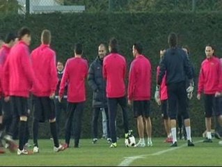 El Barça aplaude a su entrenador