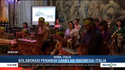 Promosi Gamelan Bali di Roma