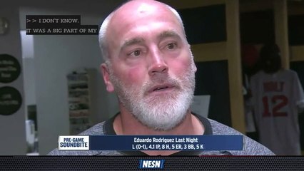 Eduardo Rodriguez, Coaches Discuss His Saturday Night Performance