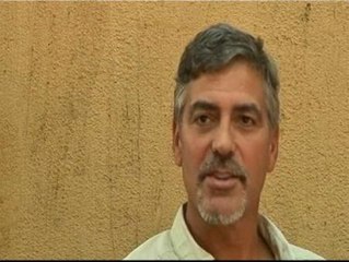 Clooney, testigo del referéndum en Sudán