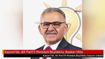 Kayseri'de, AK Parti'li Memduh Büyükkılıç Başkan Oldu