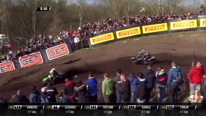 Jago Geerts passes Henry Jacobi - MXGP of the Netherlands 2019