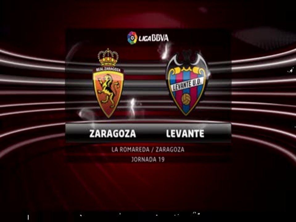 ZARAGOZA 1 - LEVANTE 0