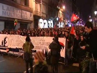 Barcelona se rebela contra la reforma de las pensiones