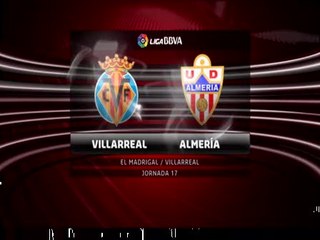 VILLARREAL 2-0 ALMERÍA