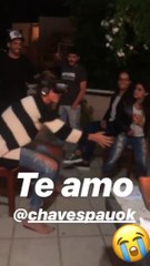 Paula jugando al oculus - 05 de Febrero