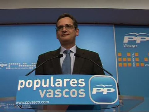 Antonio Basagoiti (PP) sobre el comunicado de ETA