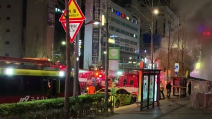 서울 신촌서 사우나 화재...4명 긴급 대피 / YTN