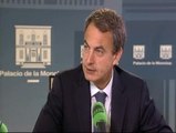 Zapatero, convencido de que sus medidas darán frutos en 2013