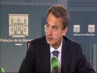 Zapatero, convencido de que sus medidas darán frutos en 2013