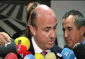 Guindos sobre el banco malo: "Facilitará el necesario ajuste que se tenía que producir"