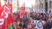 Alumnos y profesores universitarios protestan en Madrid