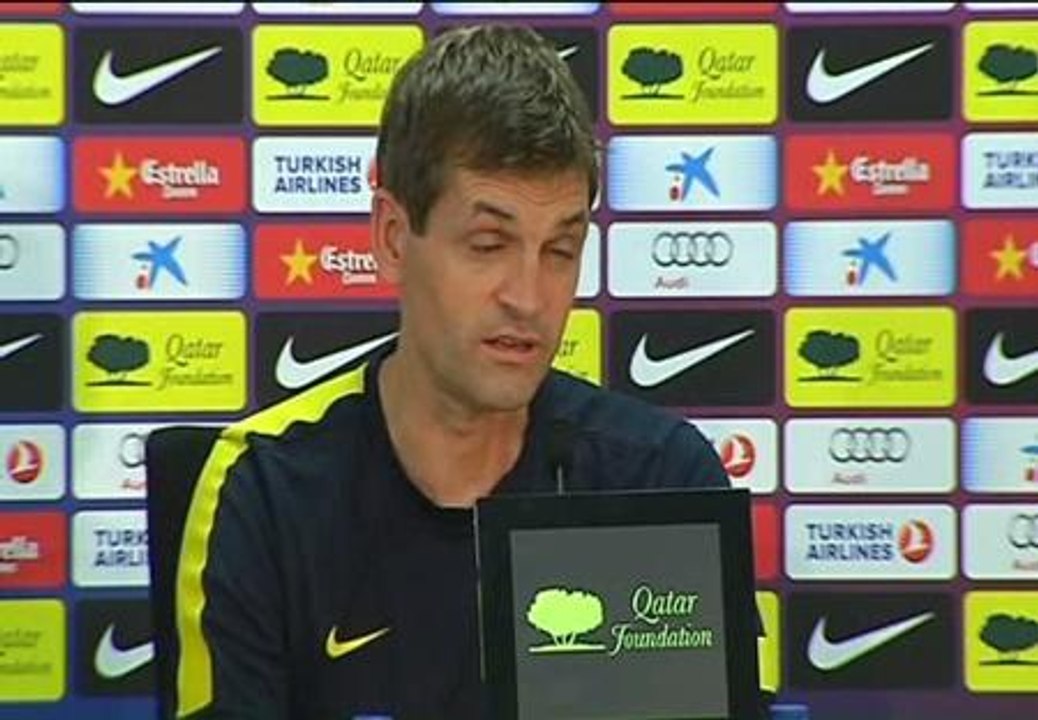 Tito Villanova:"No hay ningún video"