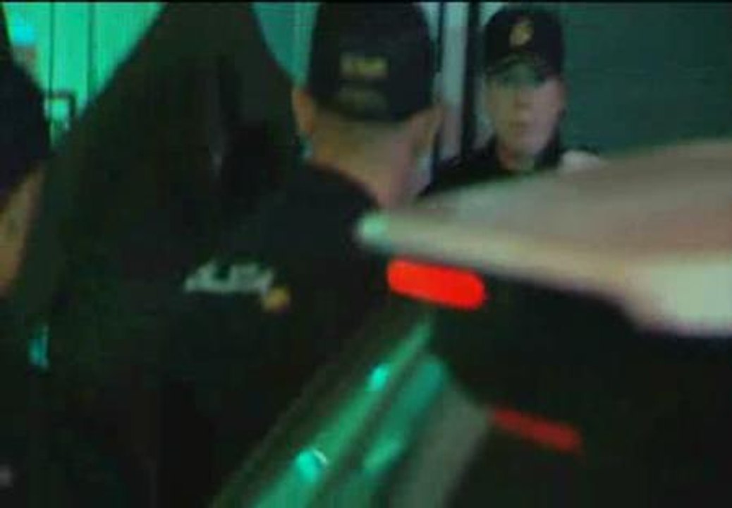 Salida de Nacho Vidal de la Audiencia