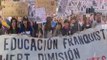 Miles de estudiantes se manifiestan en Madrid contra la reforma y los recortes en educación