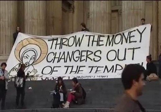 Los indignados toman la Catedral de St.Paul
