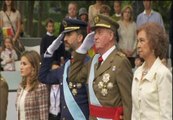El Rey y Rajoy presiden la Fiesta Nacional