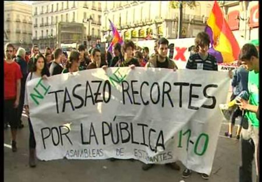 Los estudiantes toman Sol