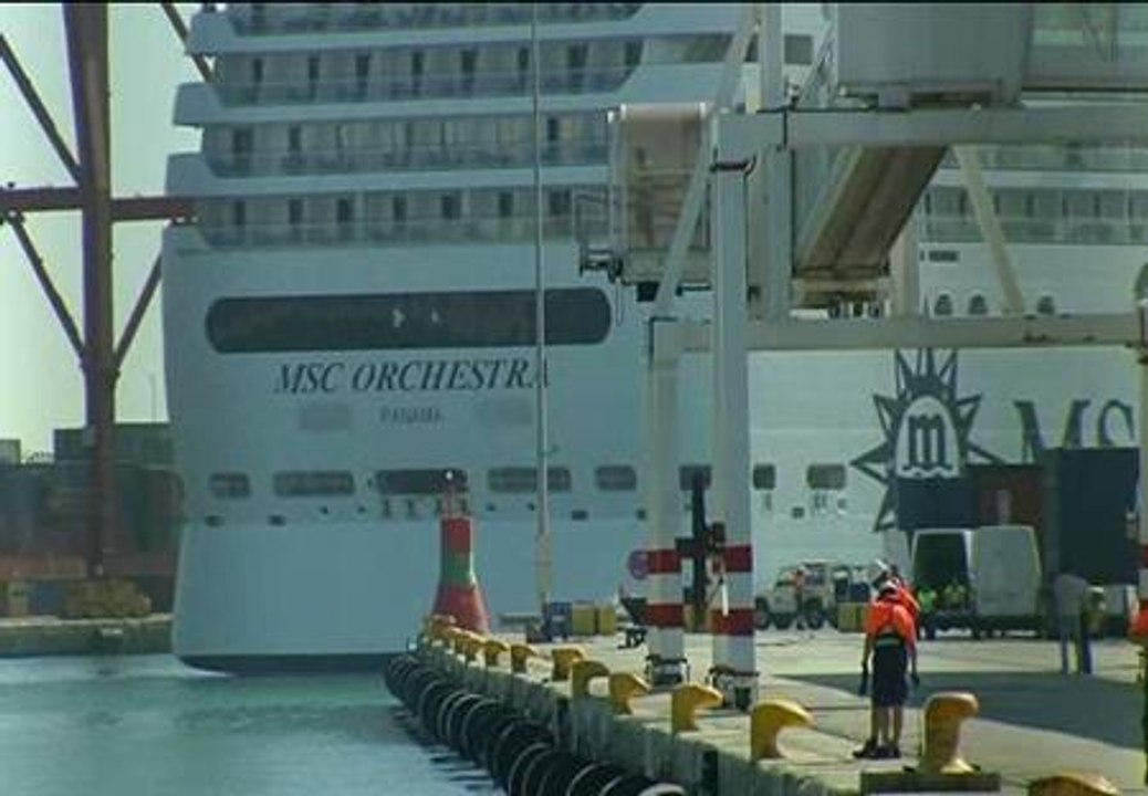 3.000 pasajeros de un crucero, tratados por un brote de meningítis