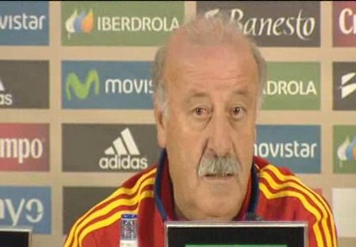 Del Bosque: No conozco a jugadores que hagan teatro
