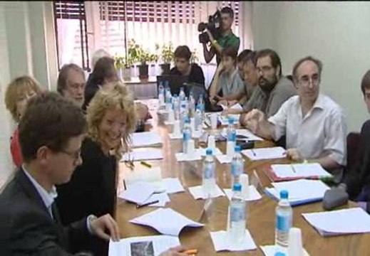 Diputados alemanes se reúnen con los representantes del 15M