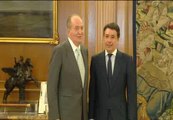 El rey Juan Carlos mantiene reuniones privadas con empresarios catalanes