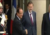 Mariano Rajoy se reúne con François Hollande en el Elíseo