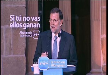 Rajoy: "Proponer hoy separaciones es un disparate de colosales proporciones"
