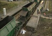 Dos muertos al ser arrollados por el tren en Villabona (Asturias)