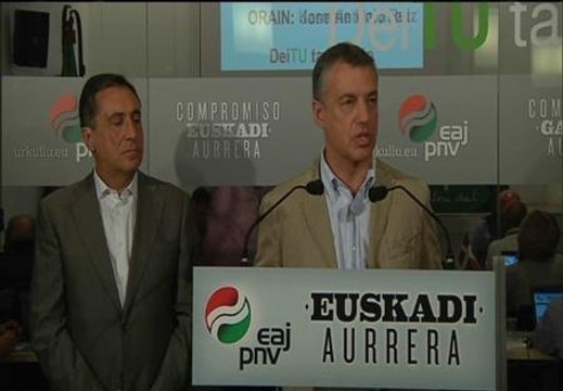 Urkullu: No podemos prometer lo que no vamos a poder cumplir