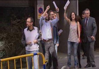 Libres sin cargos los organizadores del 25S