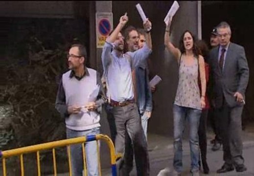 Libres sin cargos los organizadores del 25S