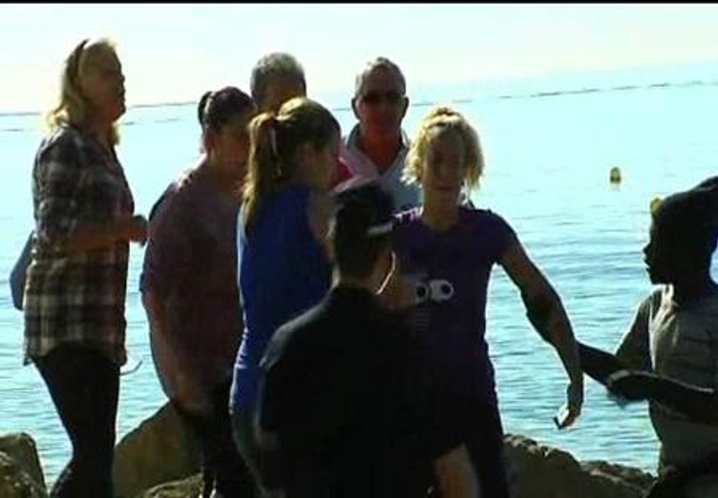 La policía desaloja a los okupas de los Baños del Carmen (Málaga)