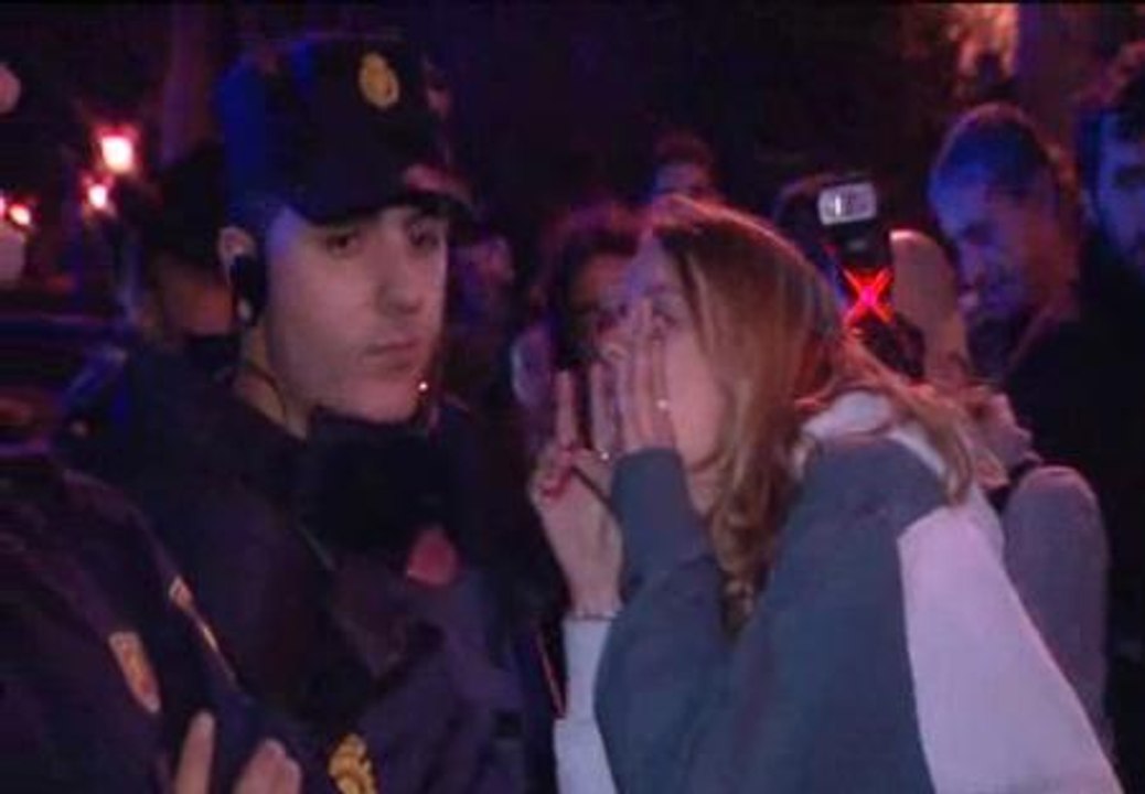 Tres detenidos y al menos tres heridos tras la segunda manifestación frente al Congreso