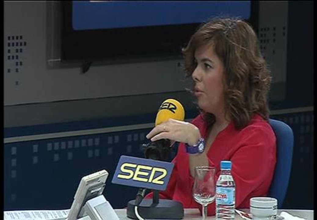 Soraya Saénz de Santamaría: "Las pensiones subirán de acuerdo con el IPC"
